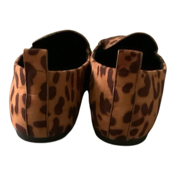 NIB Lulus Emmy Leopard Suede Pointed Loafers Sz 6 - Picture 7 of 12
